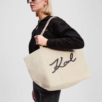 Kabelka Karl Lagerfeld A3w50108 K Signature Emb Canvas Sho 4
