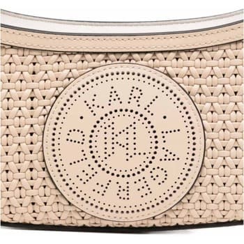 Kabelka přes rameno Karl Lagerfeld K Circle Sb Woven, béžová 3