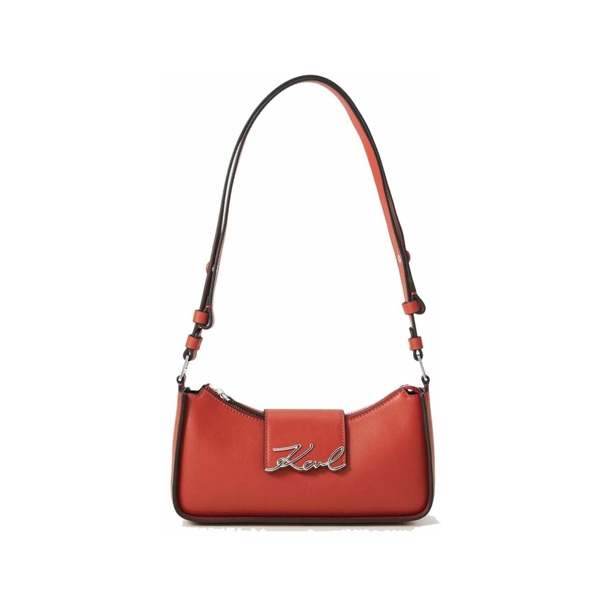 Kabelka přes rameno Karl Lagerfeld K Signature Sm Zip Sb