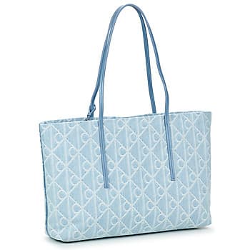 Kabelka Calvin Klein Jeans Emblem AOP Denim Tote W/ Pouch 2