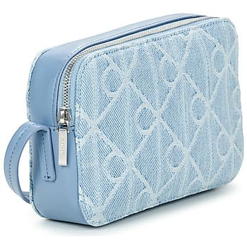 Kabelka přes rameno Calvin Klein Jeans Emblem AOP Denim Camera BAG 2