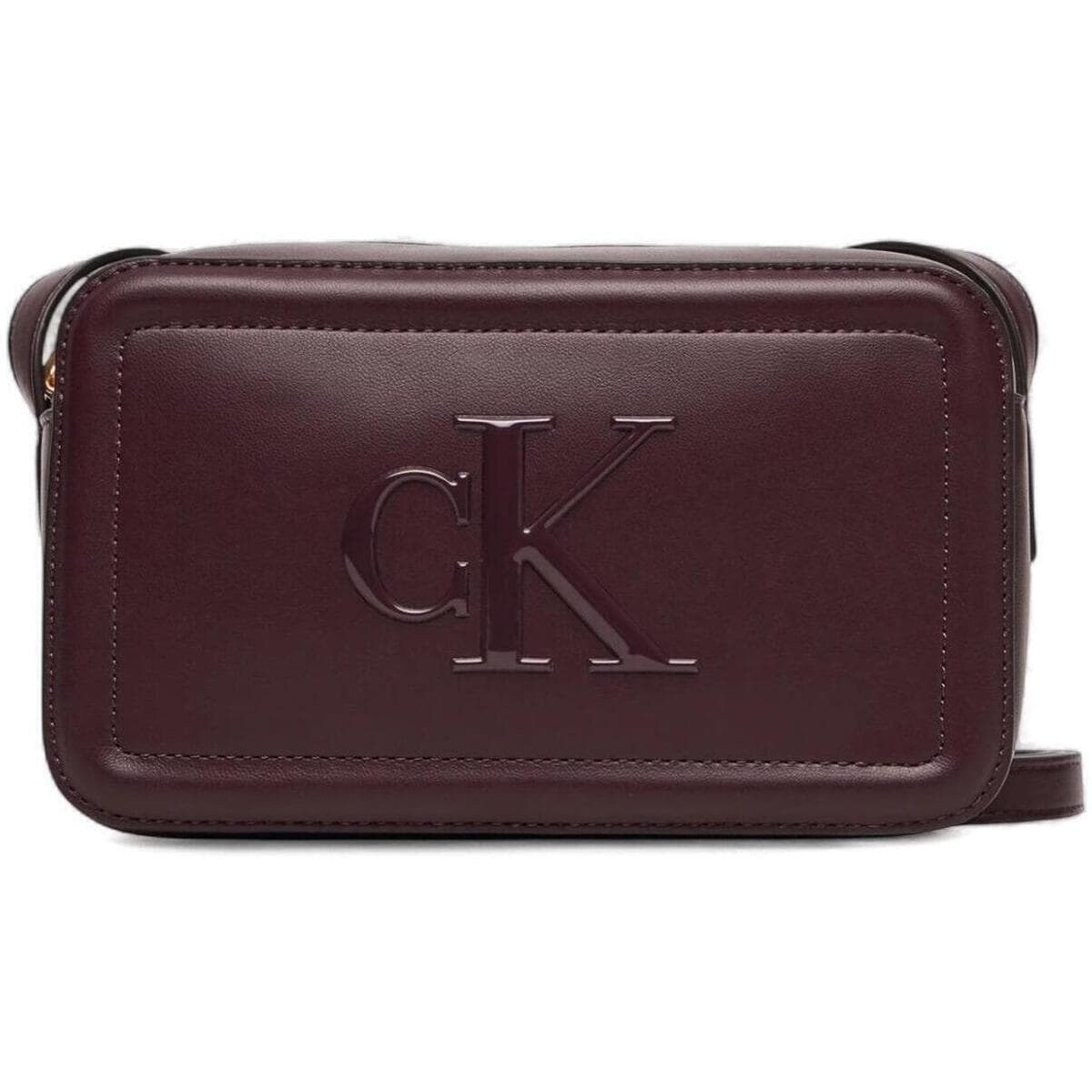 Kabelka přes rameno Calvin Klein Jeans Bold CK Camera BAG LV04F3220G, červená