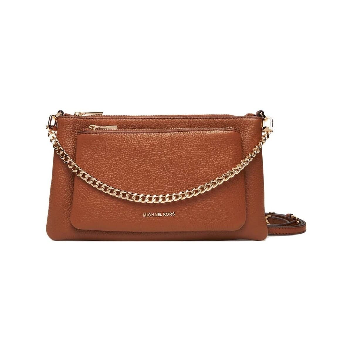 Kabelka přes rameno MICHAEL Michael Kors Jet Set, hnědá