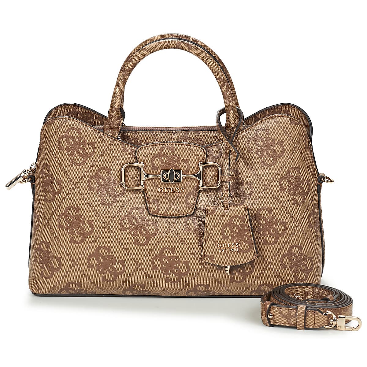 Kabelka Guess Janie Logo Girlfriend Satchel