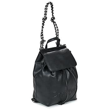Batoh Desigual Backpack Half Logo Luena, černá 2