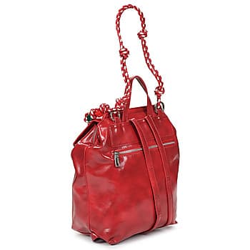 Batoh Desigual Backpack Half Logo Luena, červená 3