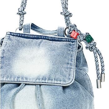 Batoh Desigual Half Logo Denim Luena 4