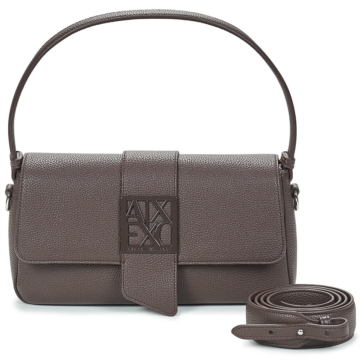 Kabelka přes rameno Armani Exchange XW002592, hnědá