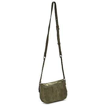 Kabelka přes rameno Pieces Pcbinia Suede Cross Body, zelená 3