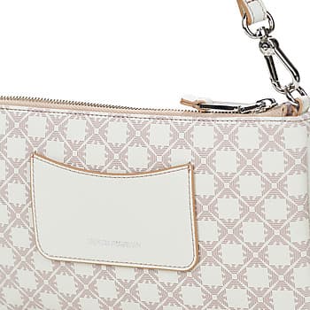 Kabelka přes rameno Emporio Armani Pouch Allover Fancy, hnědá 4
