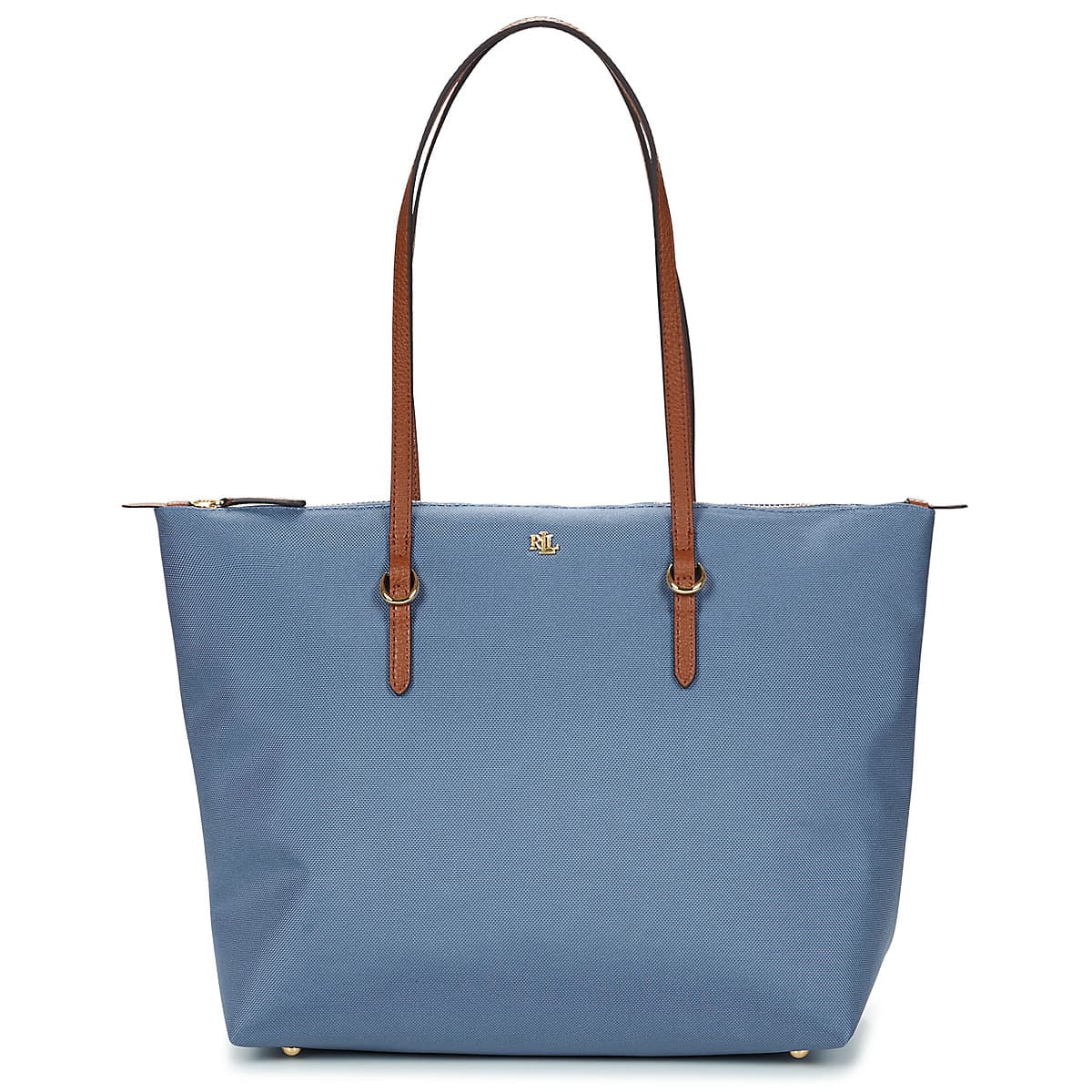 Kabelka přes rameno Lauren Ralph Lauren Keaton 26-Tote-Medium, modrá