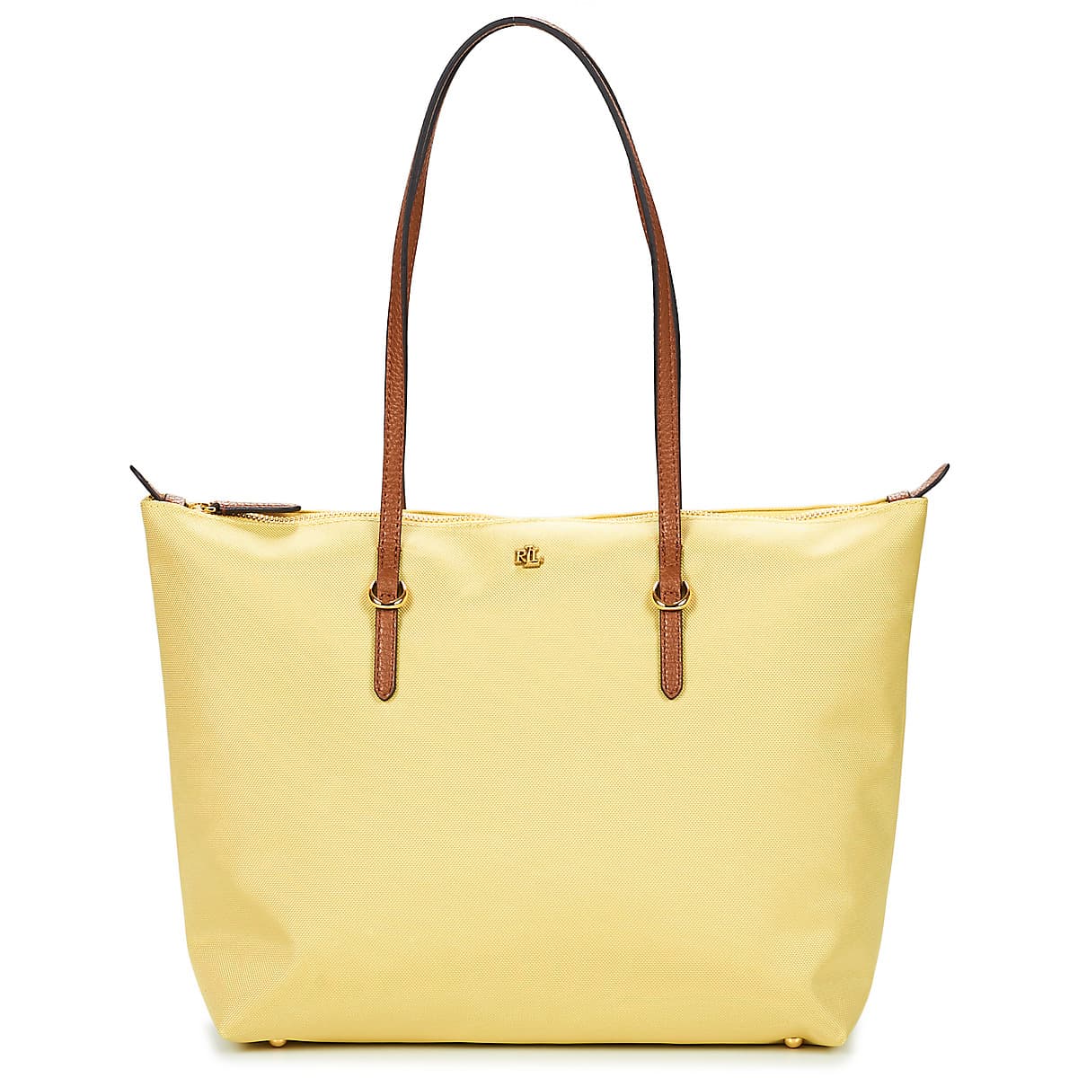 Kabelka přes rameno Lauren Ralph Lauren Keaton 26-Tote-Medium, žlutá