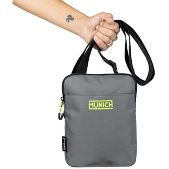 Pánská taška Munich Gym Sports Recycled, šedá 4