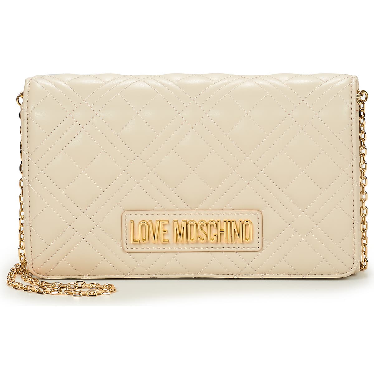 Kabelka přes rameno Love Moschino Smart Daily BAG, béžová