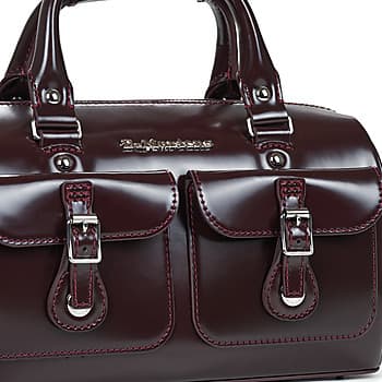 Kabelka přes rameno Dr. Martens Top Handle Bag Bag Cherry Red Oxford Rub Off 4