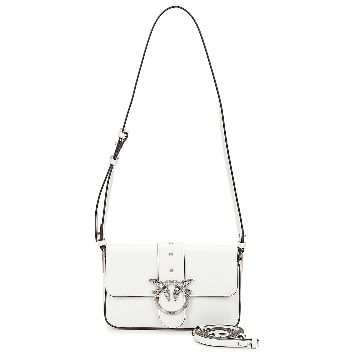 Kabelka přes rameno Pinko Love ONE Mini Slouchy FL, bílá