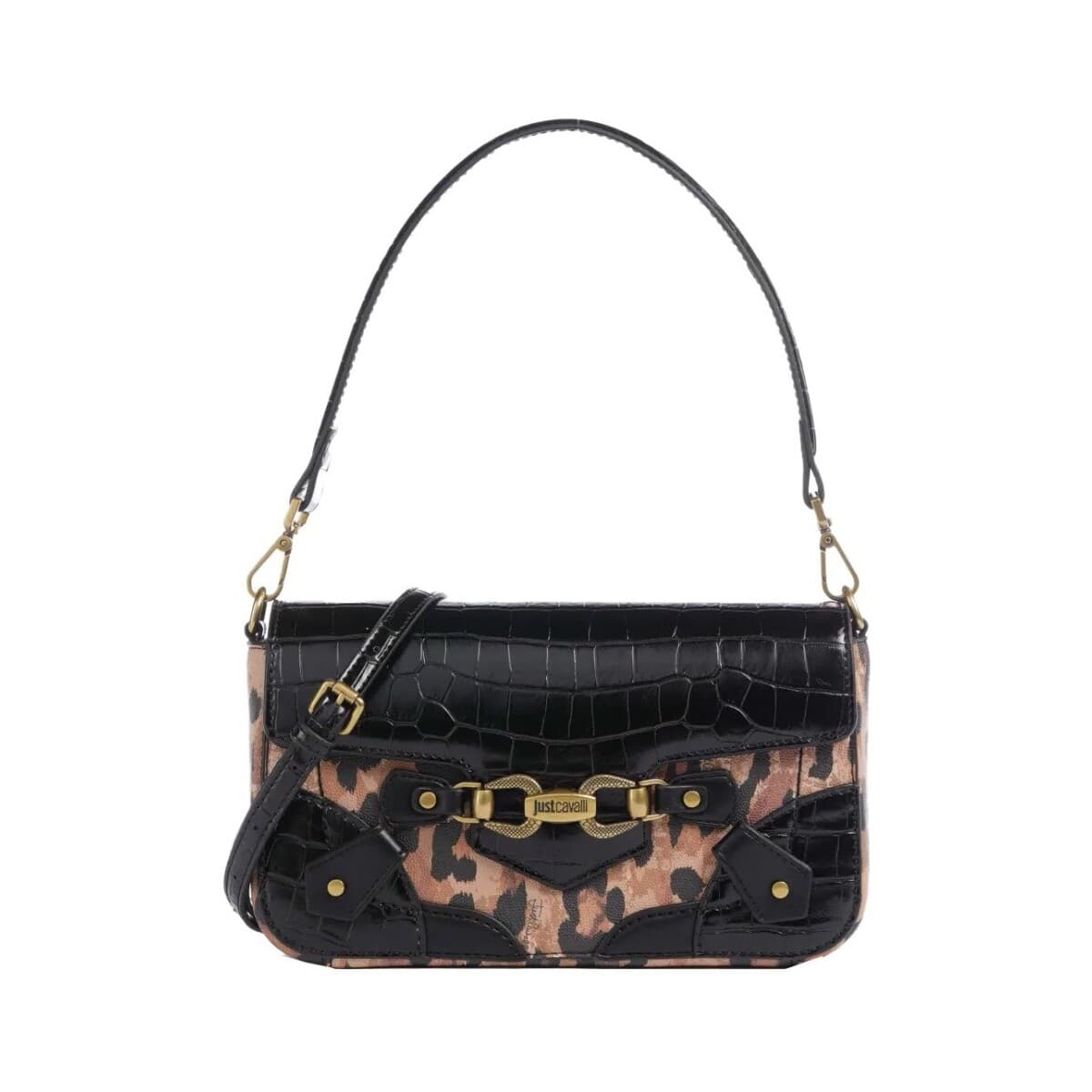 Kabelka přes rameno Roberto Cavalli Jc Snake Bite