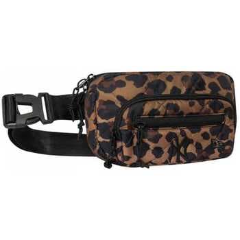 Ledvinka New-Era Leopard quilted waist bag neyyan 2