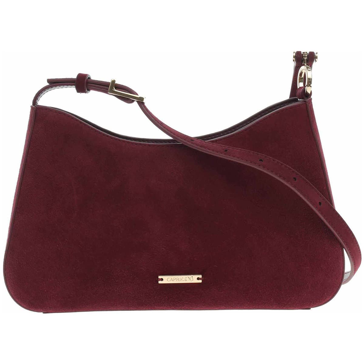 Caprice dámská kabelka 9-61021-45 bordeaux suede