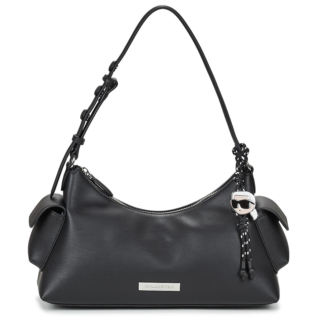 Kabelka přes rameno Karl Lagerfeld Ikon Smooth Cargo Shoulder BAG