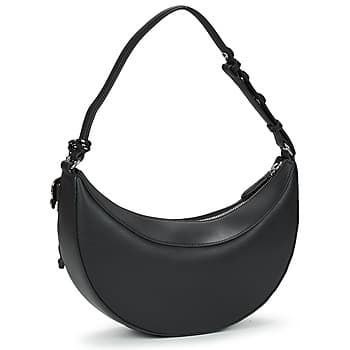 Kabelka přes rameno Karl Lagerfeld Ikon Smooth Halfmoon SHB, černá 2