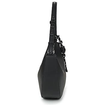 Kabelka přes rameno Karl Lagerfeld Ikon Smooth Halfmoon SHB, černá 3