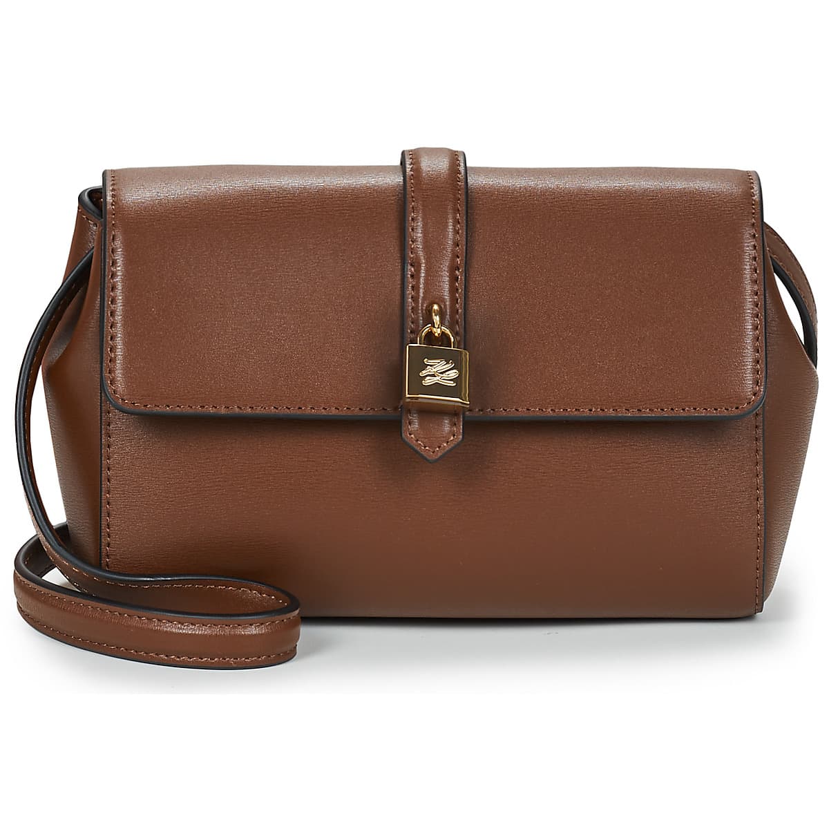 Kabelka přes rameno Karl Lagerfeld K/Autograph Padlock SM Flap CB