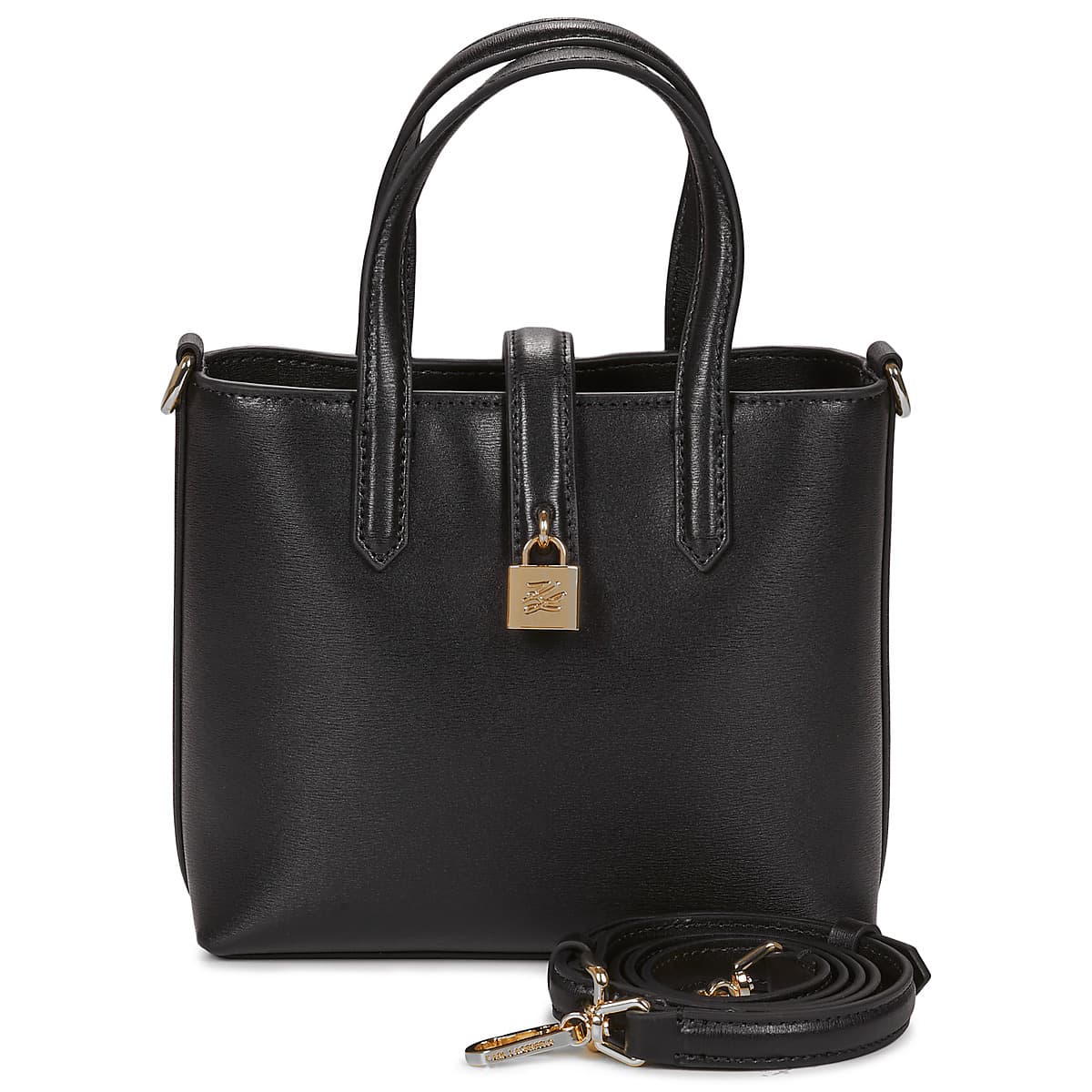 Kabelka přes rameno Karl Lagerfeld K/Autograph Padlock Mini Tote