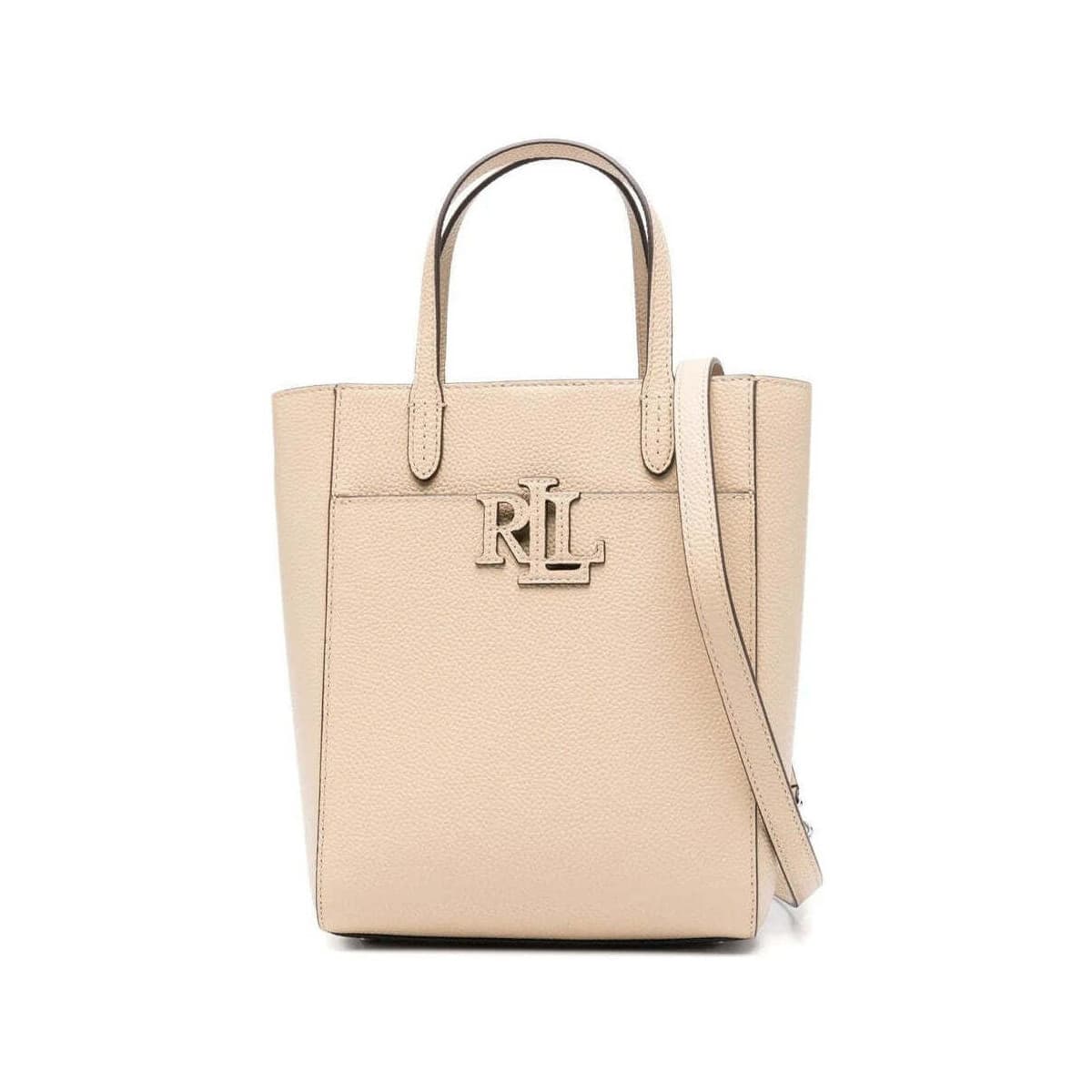 Kabelka Lauren Ralph Lauren, béžová