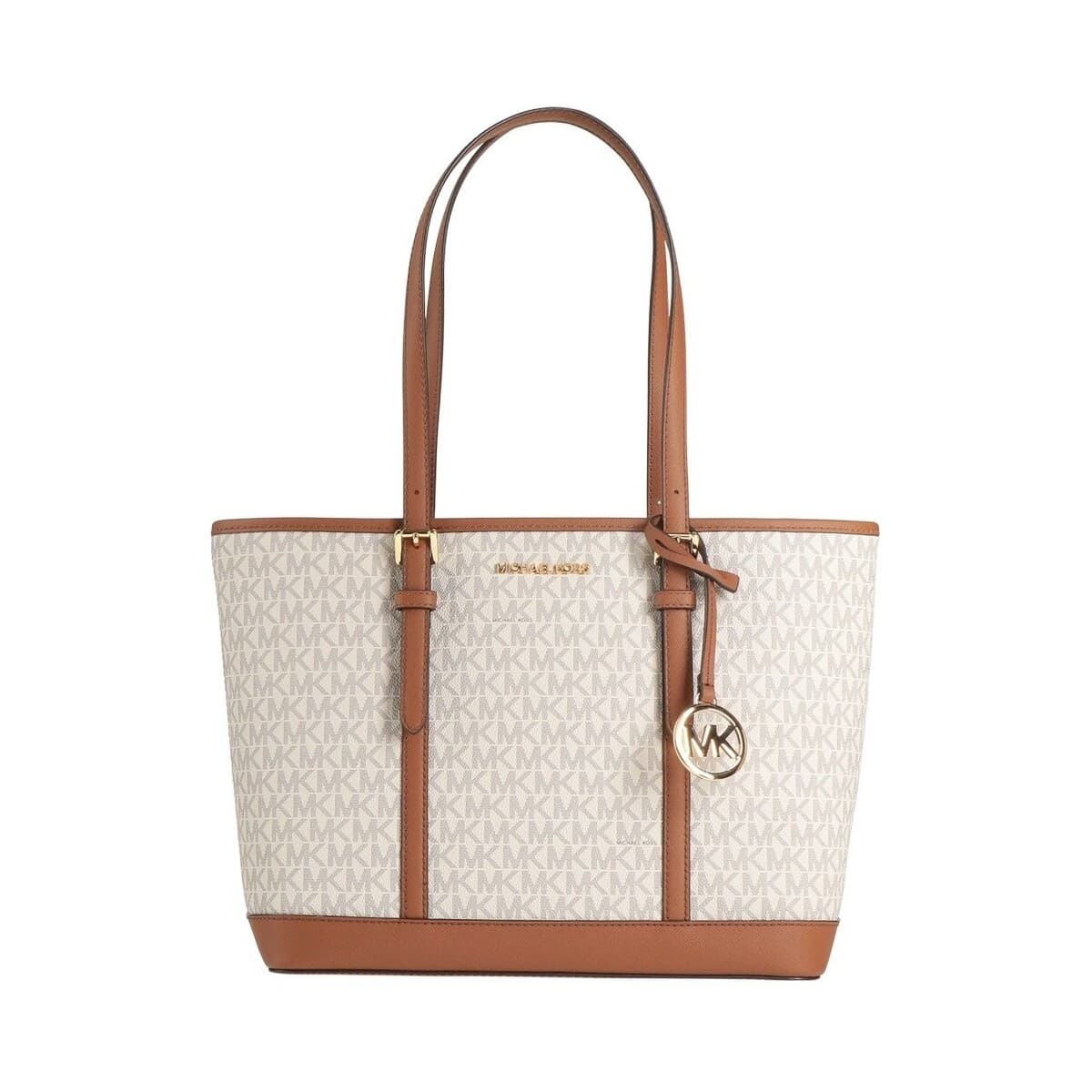 Kabelka přes rameno MICHAEL Michael Kors Jet Set Travel Large, bílá