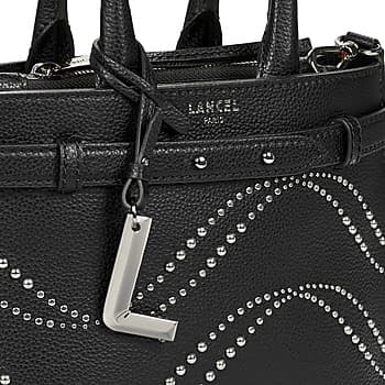 Kabelka Lancel Faubourg DE Lancel S ZIP Carryall, černá 4