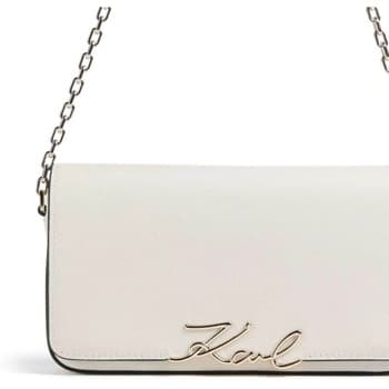 Kabelka přes rameno Karl Lagerfeld Ksignature Shoulder Pouch, bílá 3