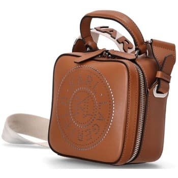 Kabelka přes rameno Karl Lagerfeld Kcircle Tph Crossbody Perf, hnědá 3