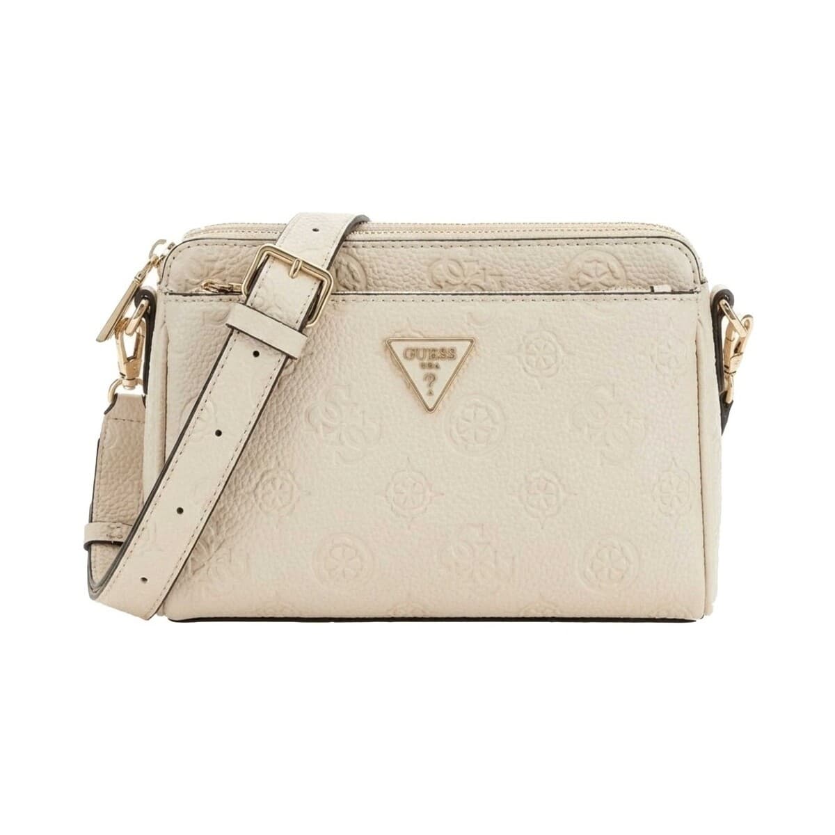 Kabelka přes rameno Guess Cresidia Ii Mini Xbody, bílá