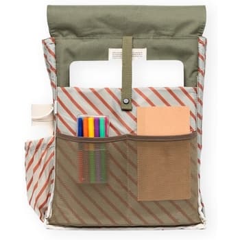 Pánský batoh Lefrik Handy Backpack - Stripes Olive 2