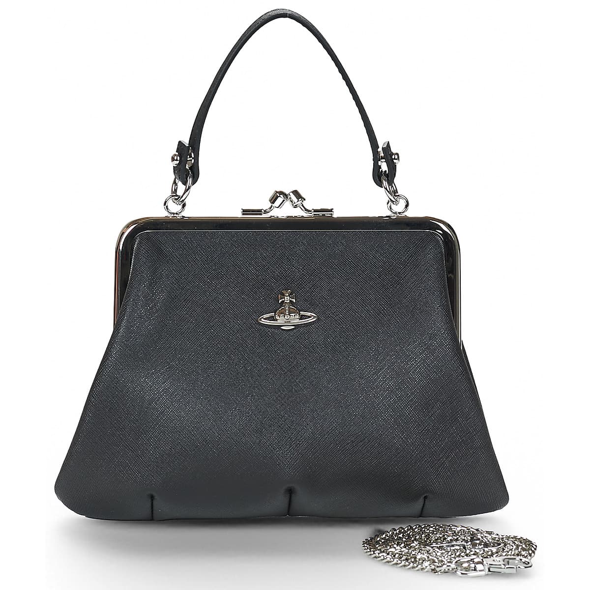 Kabelka Vivienne Westwood Granny Frame Purse, černá