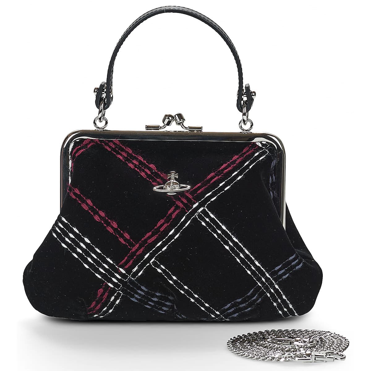 Kabelka Vivienne Westwood Granny Frame Purse, černá