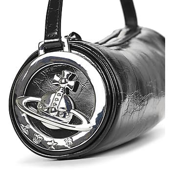 Kabelka přes rameno Vivienne Westwood Cindy Cylinder BAG, černá 4