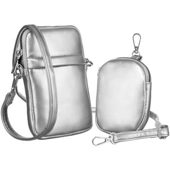 Rovicky Dámská crossbody kabelka Teodoriga stříbrná 3