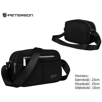Peterson Dámská crossbody kabelka Gerehi černá 2