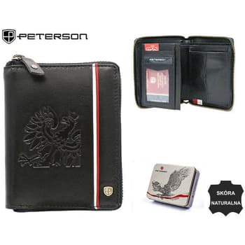 Peterson Pánská kožená peněženka Juma černá 2