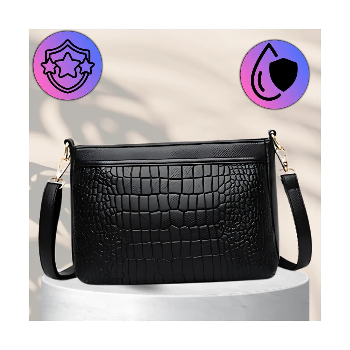 J&W Dámská crossbody kabelka Quinxable černá