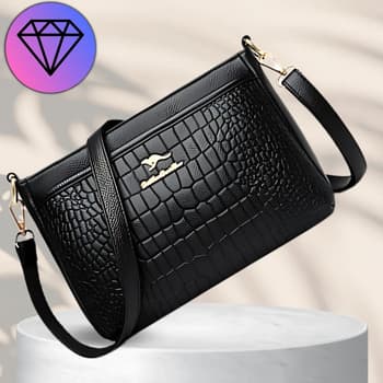 J&W Dámská crossbody kabelka Quinxable černá 3