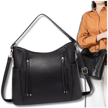 J&W Dámská crossbody kabelka Dosti černá 2