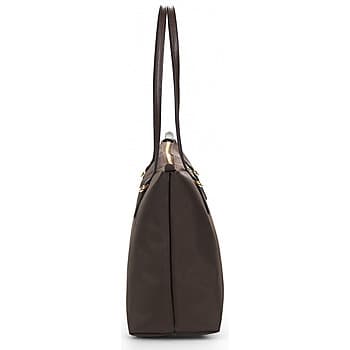Kabelka Lauren Ralph Lauren Keaton 26 Tote Medium, hnědá 3