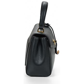 Kabelka Lauren Ralph Lauren Farrah Soft Satchel Small, černá 3