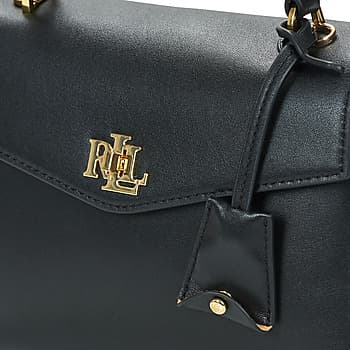 Kabelka Lauren Ralph Lauren Farrah Soft Satchel Small, černá 4