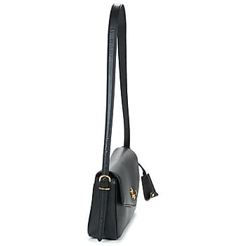 Kabelka přes rameno Lauren Ralph Lauren Farrah Soft Shoulder BAG Medium, černá 3