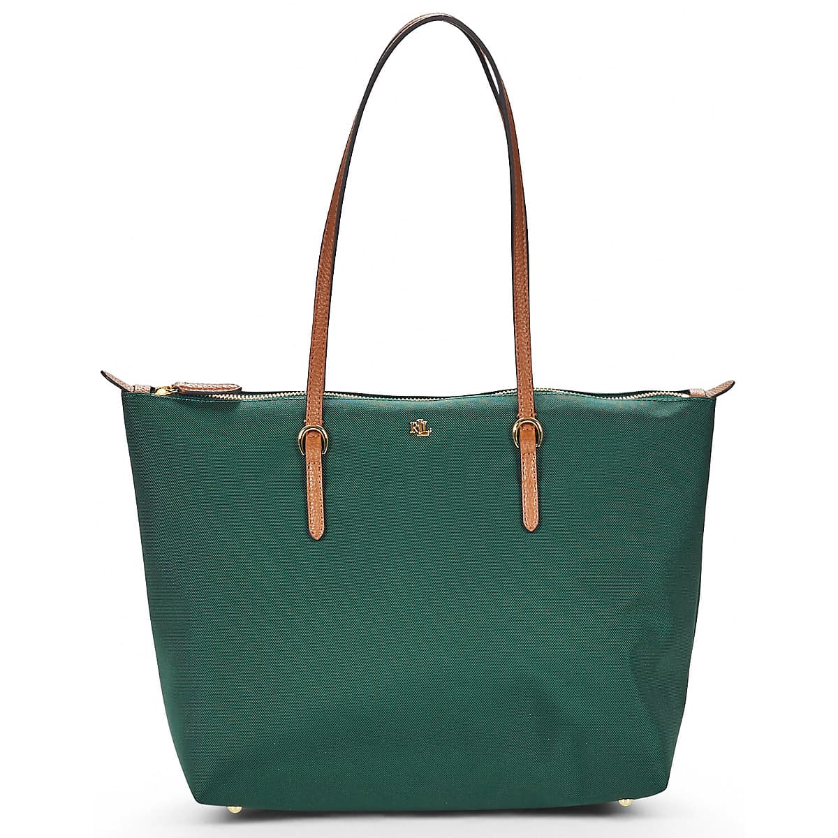 Kabelka Lauren Ralph Lauren Keaton 26 Tote Medium, zelená