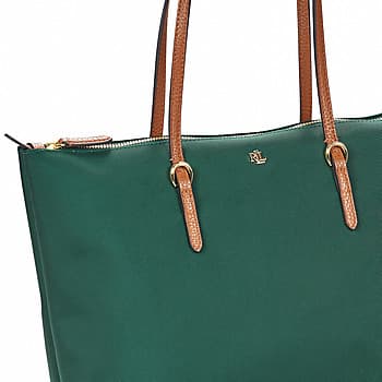 Kabelka Lauren Ralph Lauren Keaton 26 Tote Medium, zelená 4
